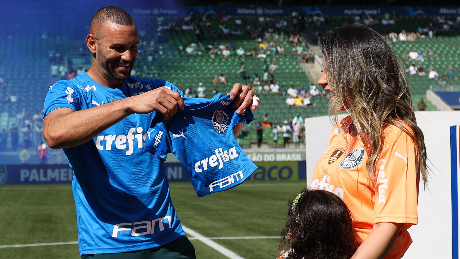 Ação diferente no Allianz Parque