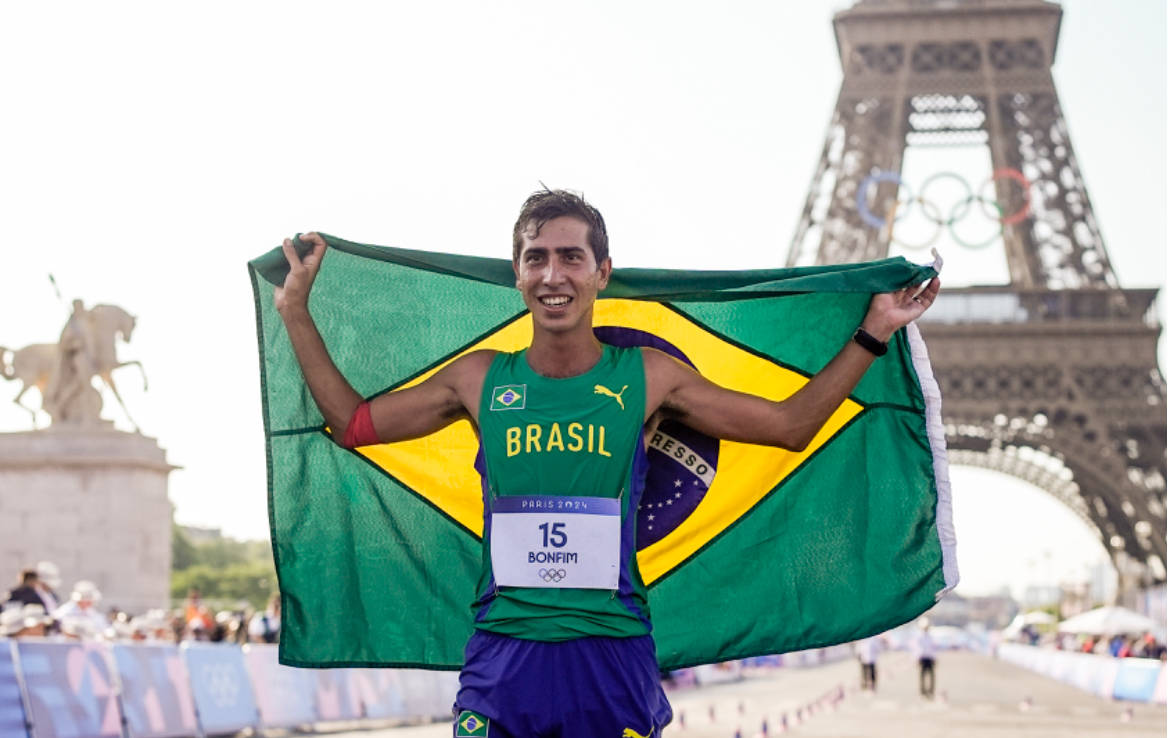 Medalha na marcha atlética